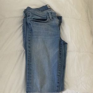 light wash skinny jeans | wildfox